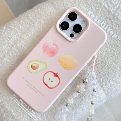 Fruit Bead Phone Print Set / Case Strap