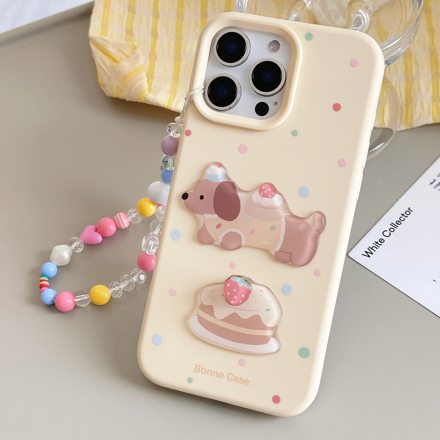 Print Set Dog Phone Bead / Case Strap