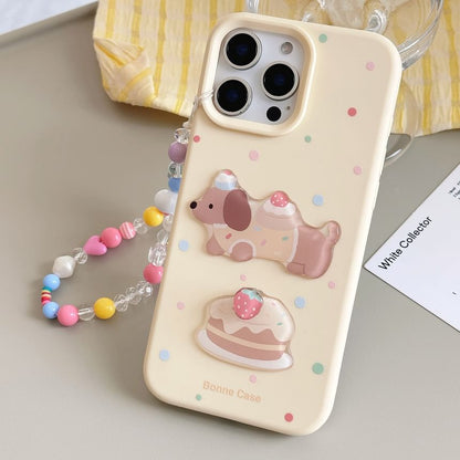 Print Set Dog Phone Bead / Case Strap