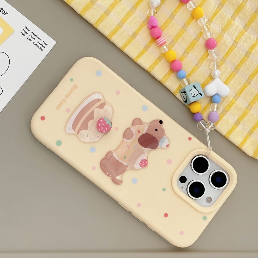 Print Set Dog Phone Bead / Case Strap