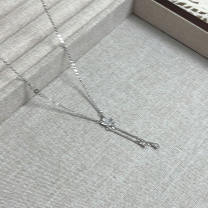 Necklace Butterfly Lariat