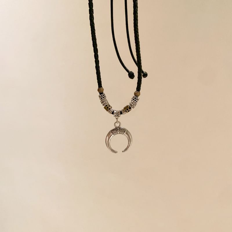 Necklace Pendant Moon Crescent