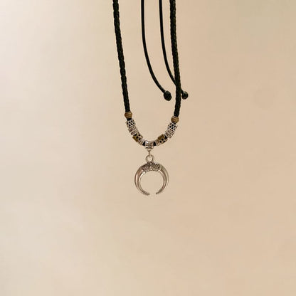 Necklace Pendant Moon Crescent