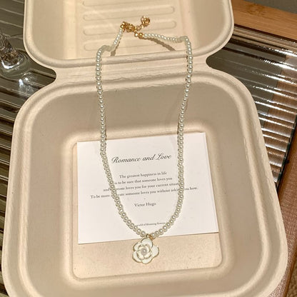 Necklace Flower Pendant