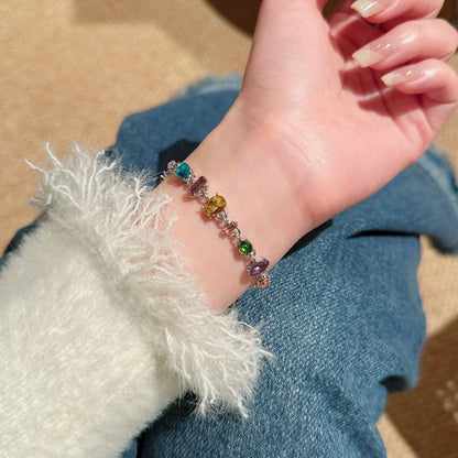 Rainbow Crystal Bracelet