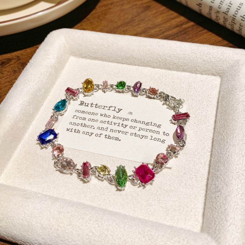 Rainbow Crystal Bracelet