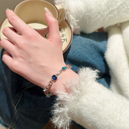 Rainbow Crystal Bracelet