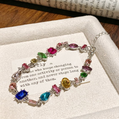 Rainbow Crystal Bracelet