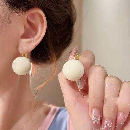 Bead Drop Alloy Earring