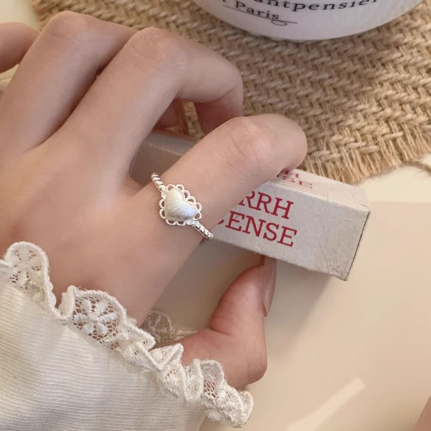 Heart 2: Cutout Set Ring + Alloy of Open