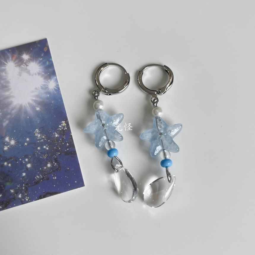 Star Earring Alloy Dangle