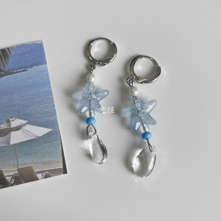 Star Earring Alloy Dangle