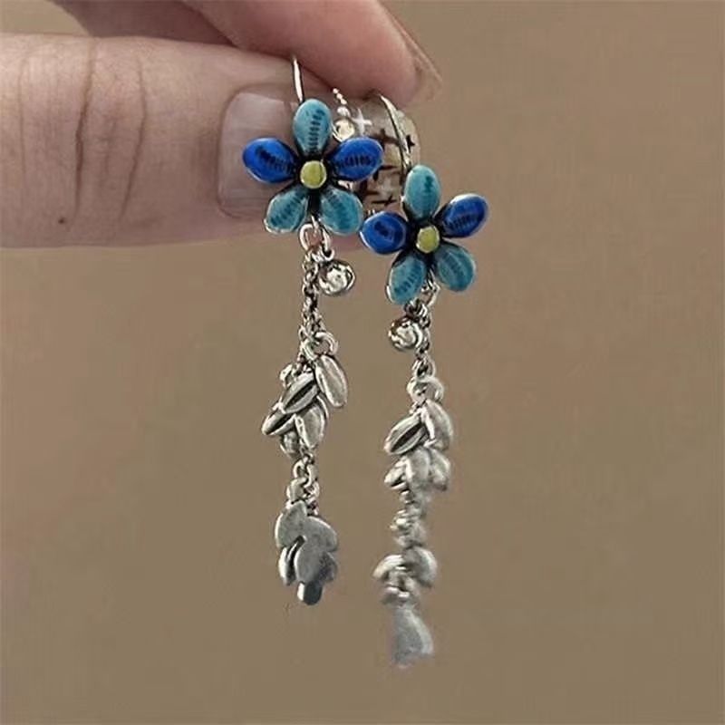 Dangle Floral Earring Alloy
