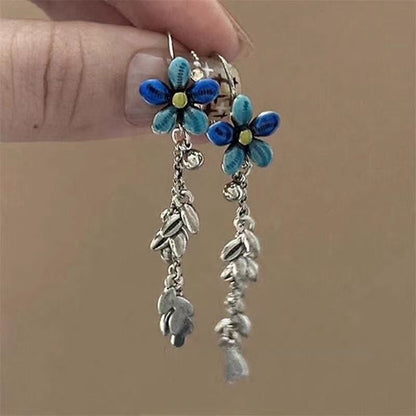Dangle Floral Earring Alloy