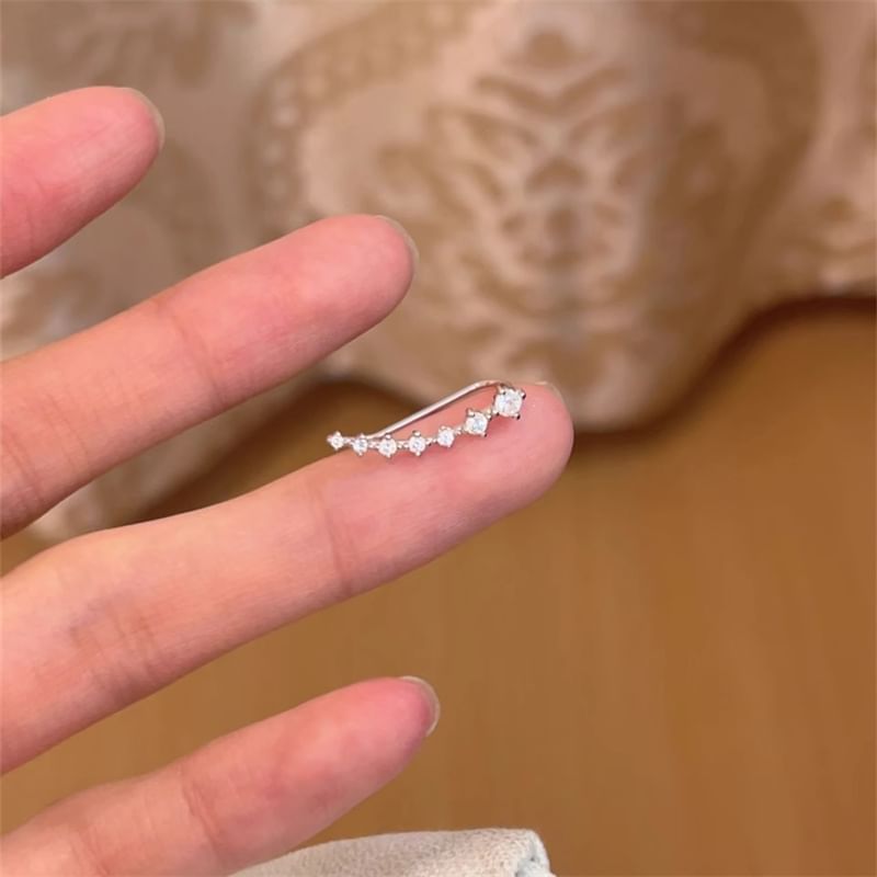 Rhinestone Earring Climber