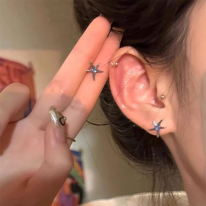 Stud Starfish Earring