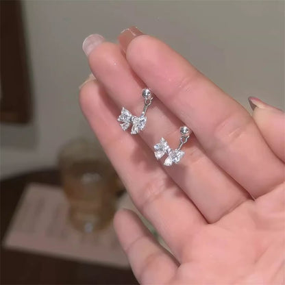 Bow Jacket Rhinestone Ear