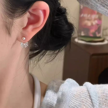 Bow Jacket Rhinestone Ear