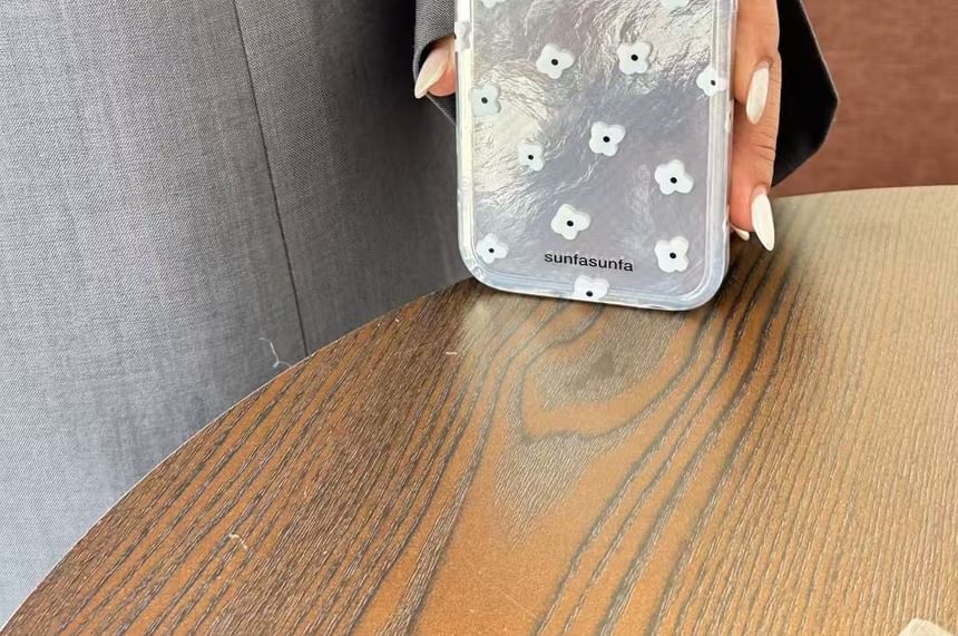 Case Print Floral Phone