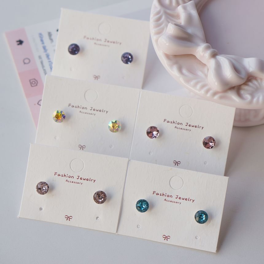 Stud Rhinestone Earring