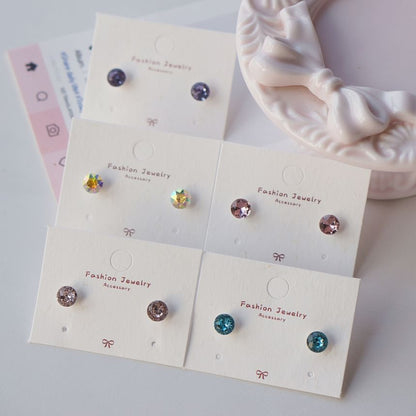 Stud Rhinestone Earring