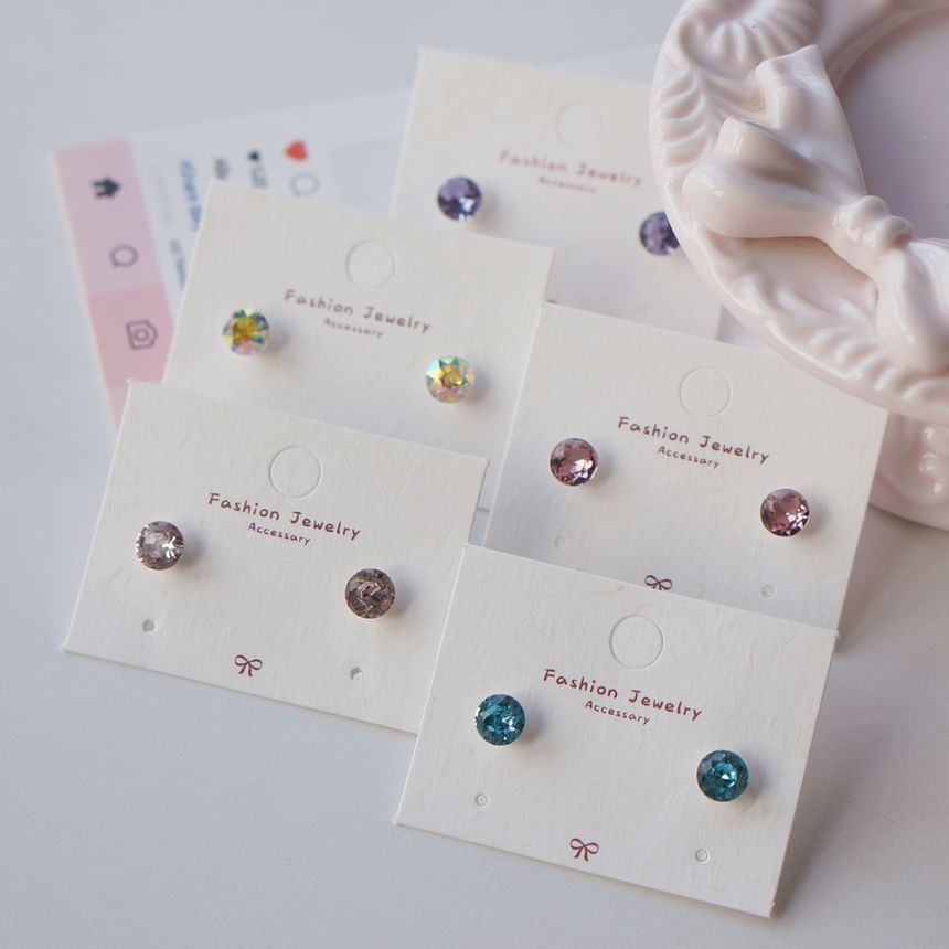 Stud Rhinestone Earring