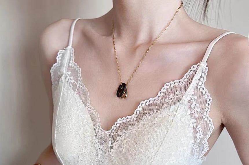 Sheer Lace V-Neck Bra Top