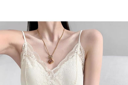 Sheer Lace V-Neck Bra Top