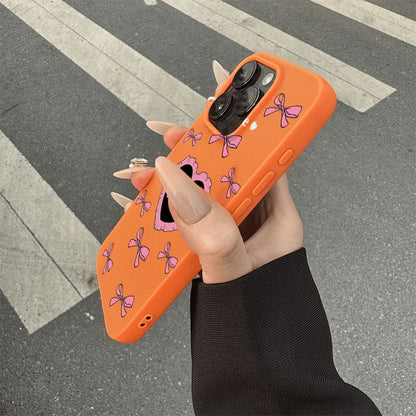 iPhone Bow Case Print
