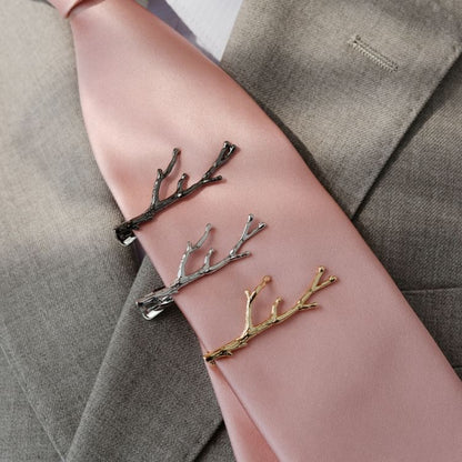 Branches Alloy Tie Clip
