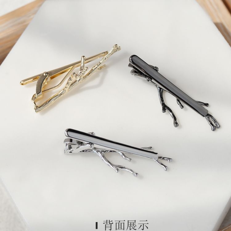 Branches Alloy Tie Clip