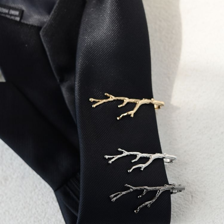 Branches Alloy Tie Clip