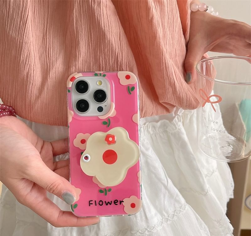 Case with Phone (Compatible Floral MagSafe) Magnetic