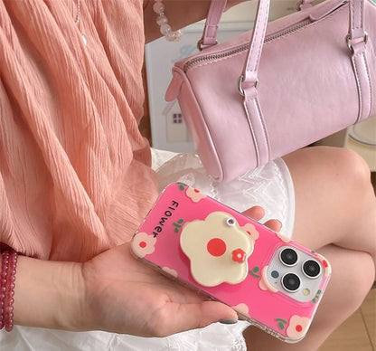 Case with Phone (Compatible Floral MagSafe) Magnetic