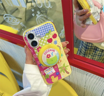 Panel Cartoon MagSafe) Magnetic (Compatible with Phone Case