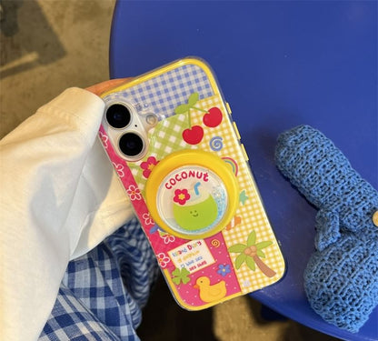 Panel Cartoon MagSafe) Magnetic (Compatible with Phone Case