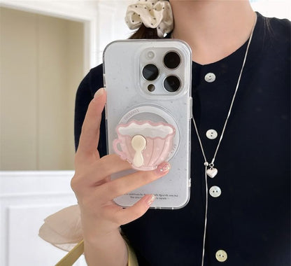 Glitter MagSafe) Case Magnetic Phone with (Compatible