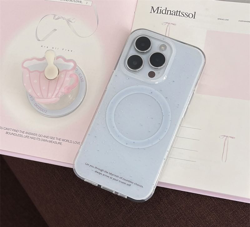 Glitter MagSafe) Case Magnetic Phone with (Compatible