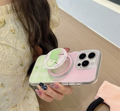 Plaid Case Magnetic with Apple Phone MagSafe) (Compatible