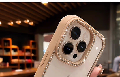 iPhone Rhinestone Case Transparent