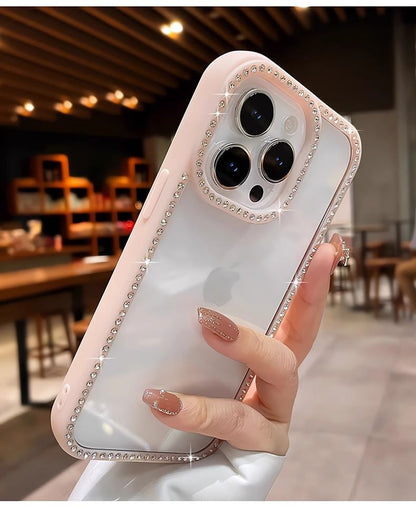 iPhone Rhinestone Case Transparent