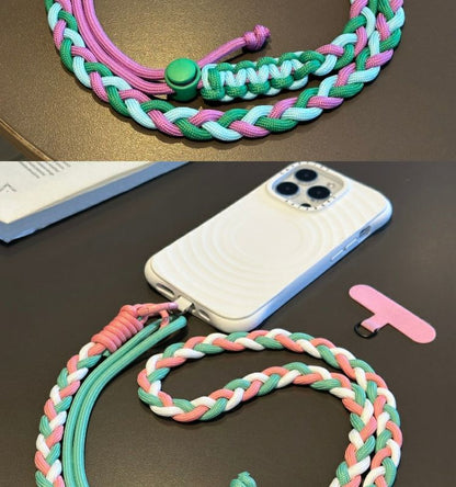 Braided with Strap Phone Lanyard Pad