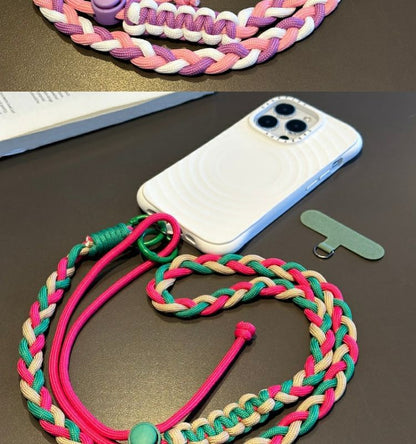 Braided with Strap Phone Lanyard Pad