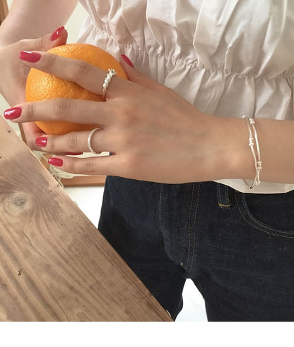 Silver 925 Natural Bracelet Sterling Pearl