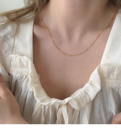 925 Dainty Necklace Sterling Silver