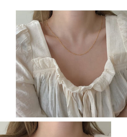 925 Dainty Necklace Sterling Silver