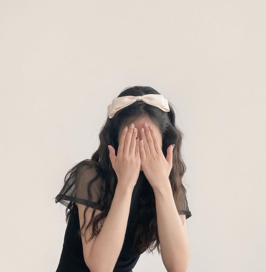 Plain Bow Headband