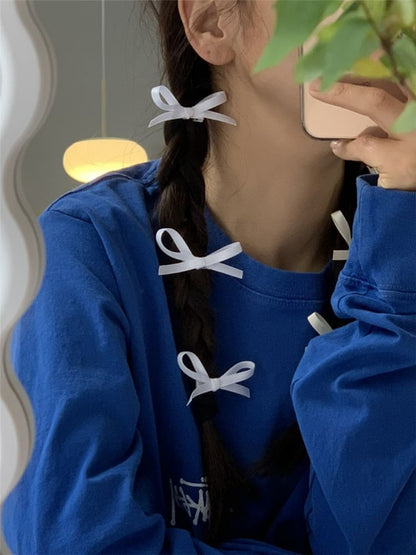 Hair Plain Clip 3: Bow Set of