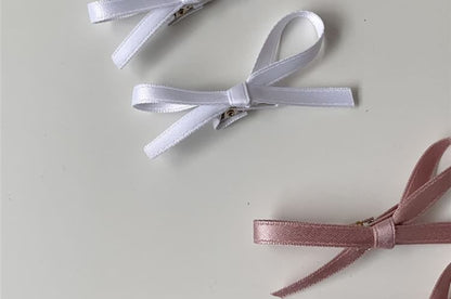 Hair Plain Clip 3: Bow Set of