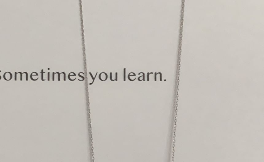 Sterling Necklace Bow Beaded 925 Silver